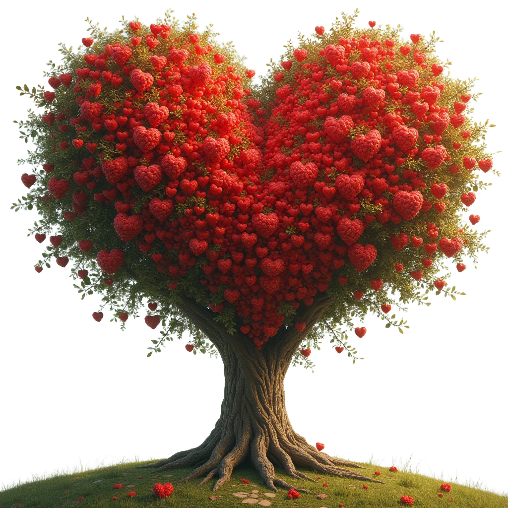 Heart-Shaped Tree of Love